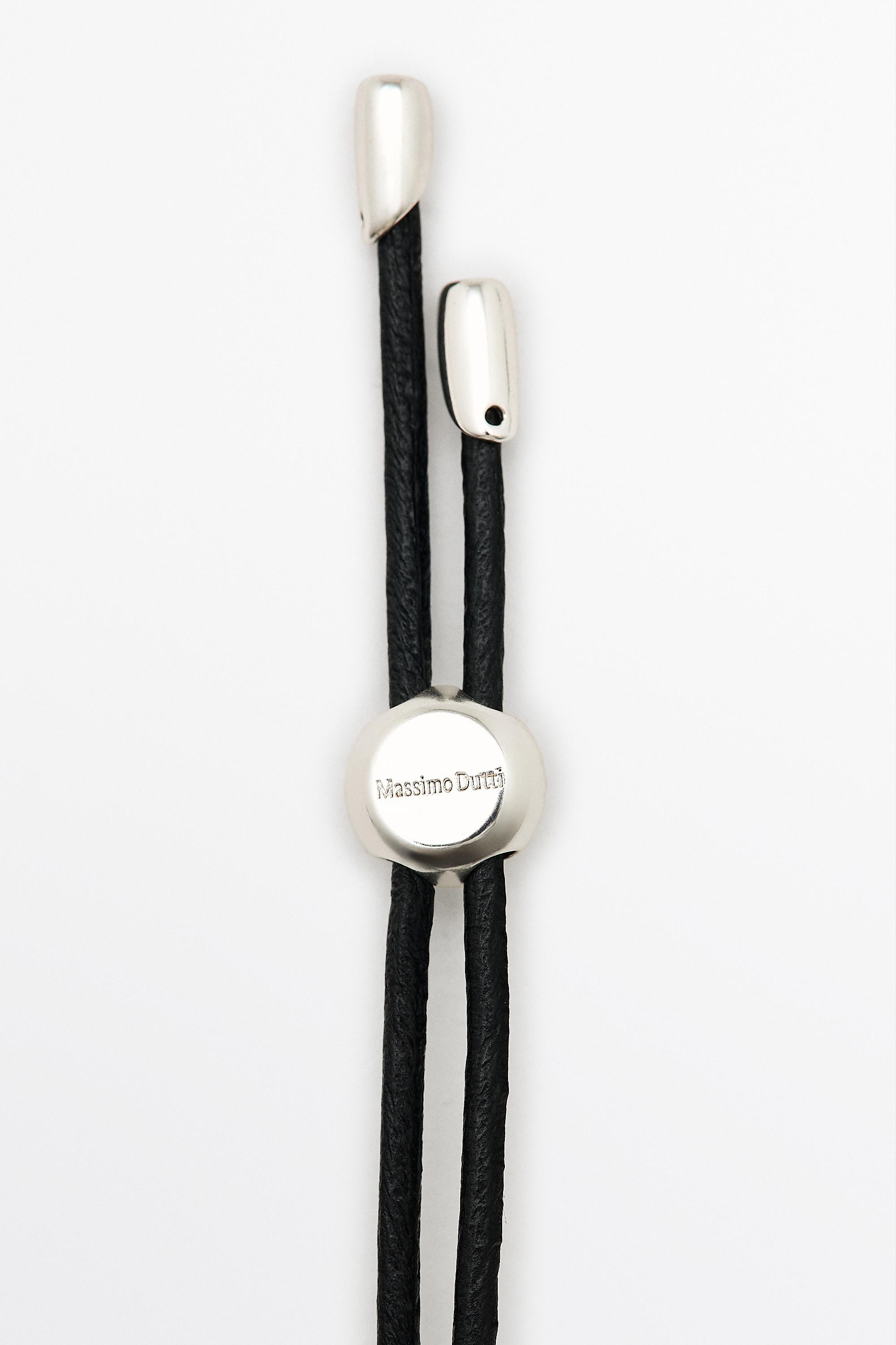 Collier pendentif marbré