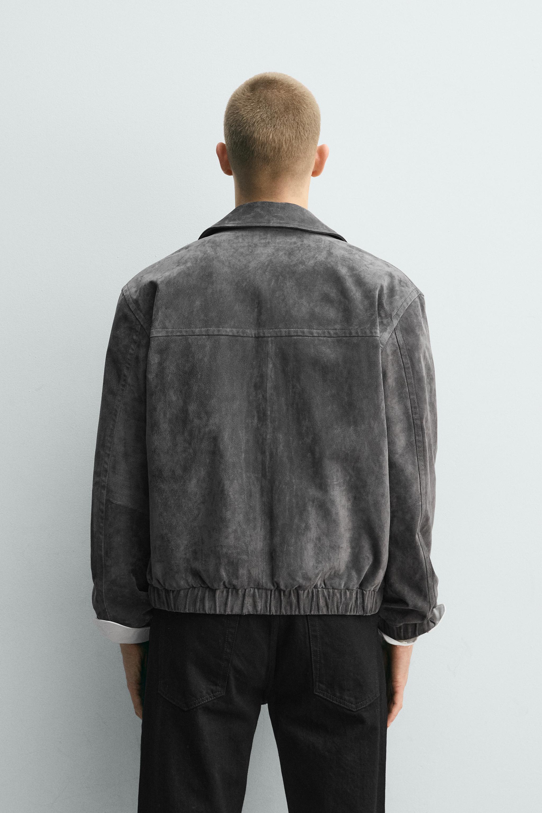 SUEDE LEATHER JACKET