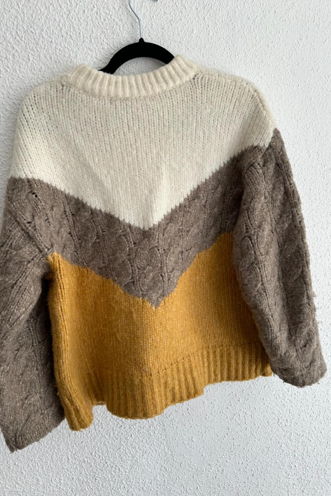 COLOUR BLOCK SWEATER - Image 4