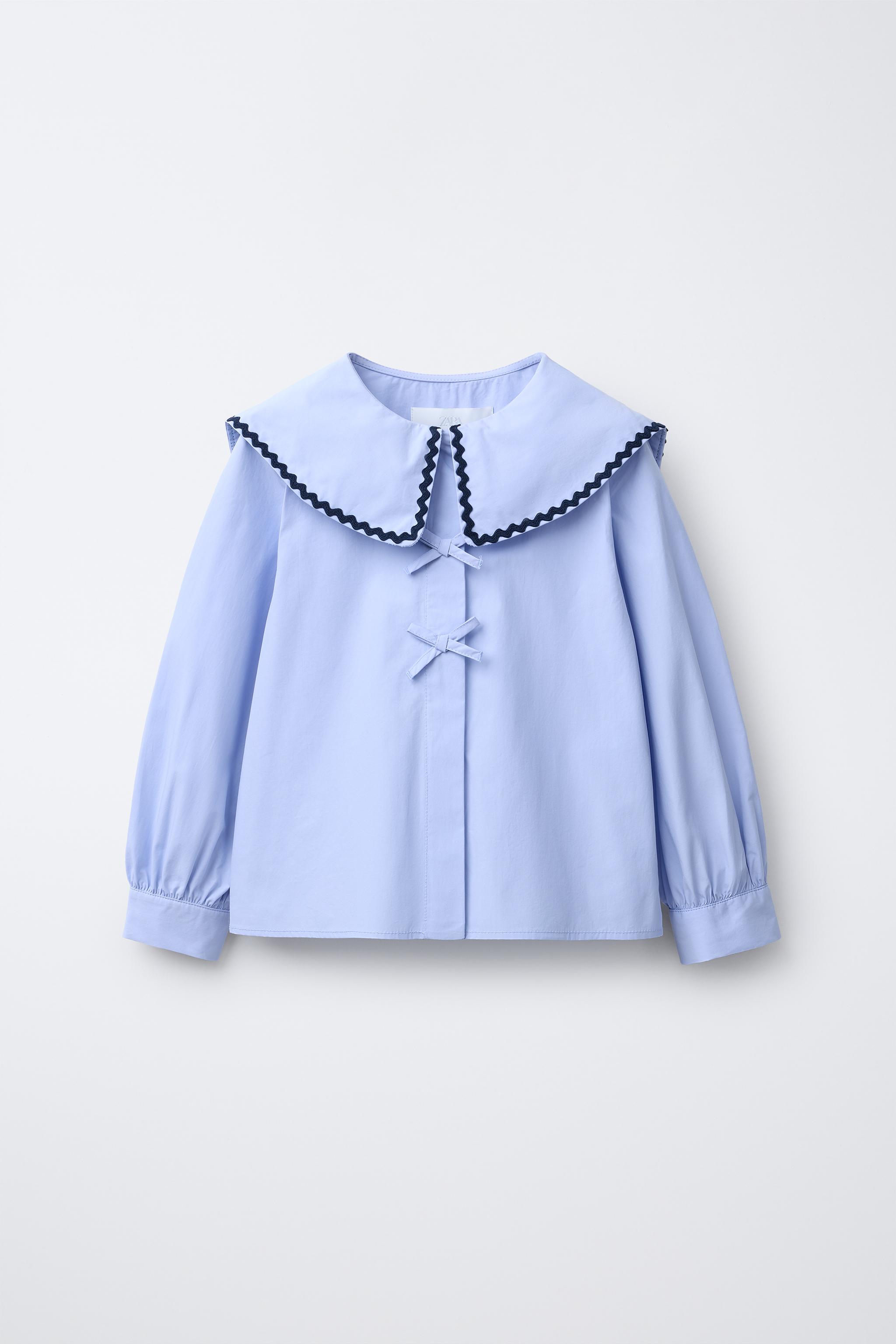 CHEMISE COL ONDULINE