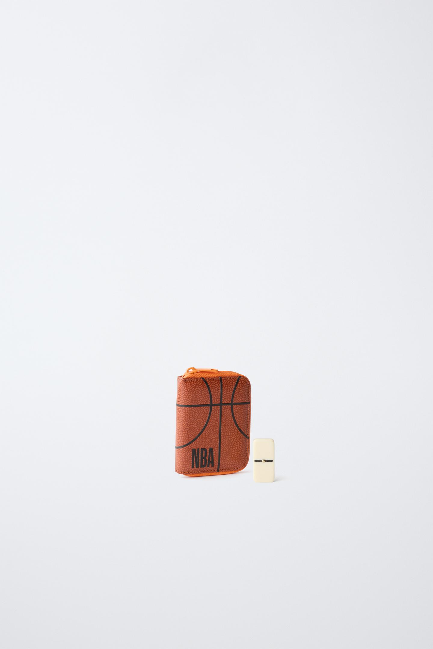 Детский кошелёк Zara NBA Basketball Wallet - Multi Teams, цвет: Оранжевый — фото 8