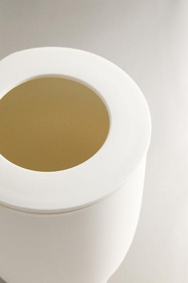 CORBEILLE À PAPIER SALLE DE BAIN CÉRAMIQUE - Blanc de Zara - Image 2