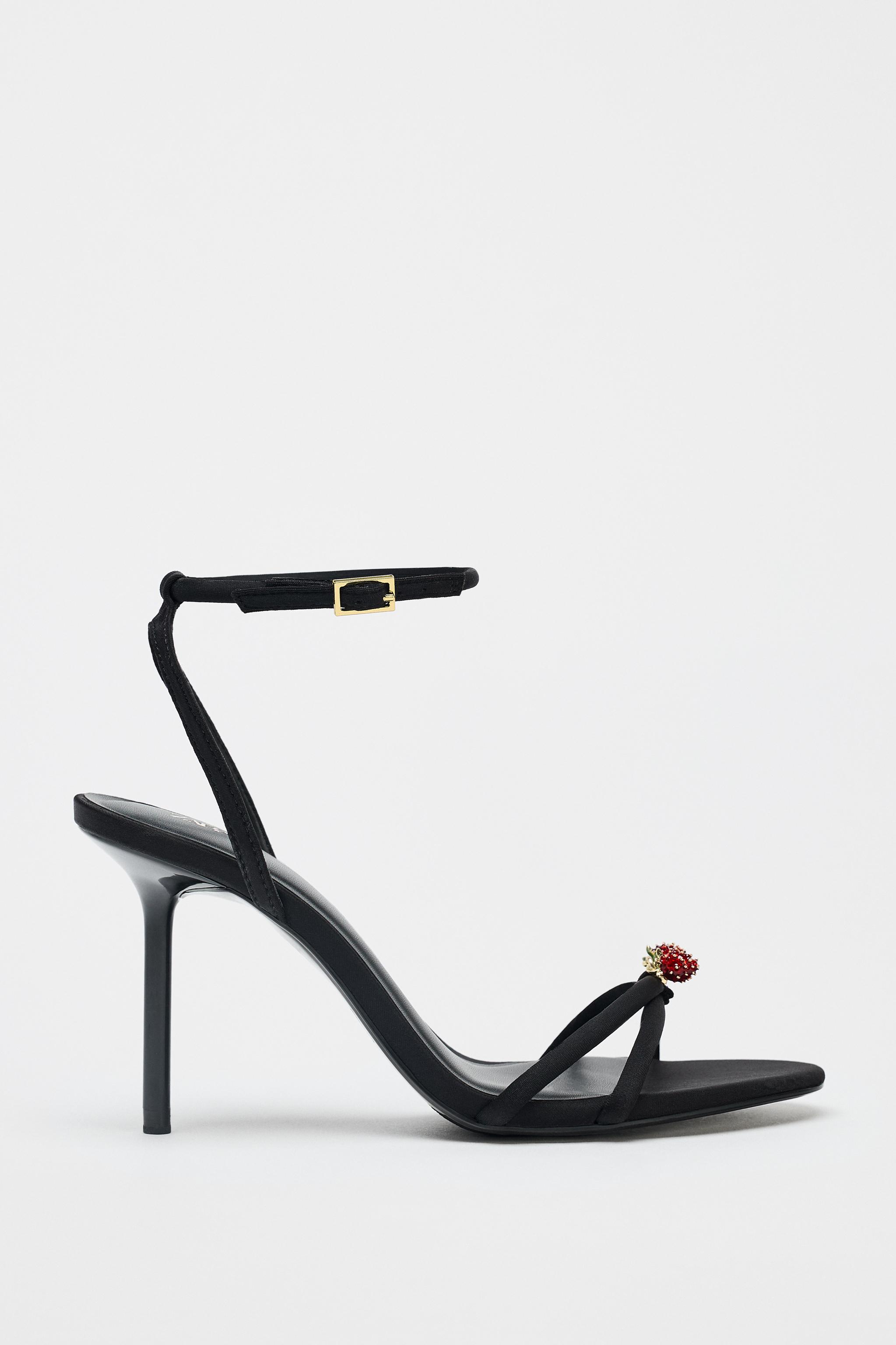 【ZARA】デニムハイヒールサンダル ブルー | 3326/510/400 デニムハイヒールサンダル - ブルー | ZARA Japan / 日本