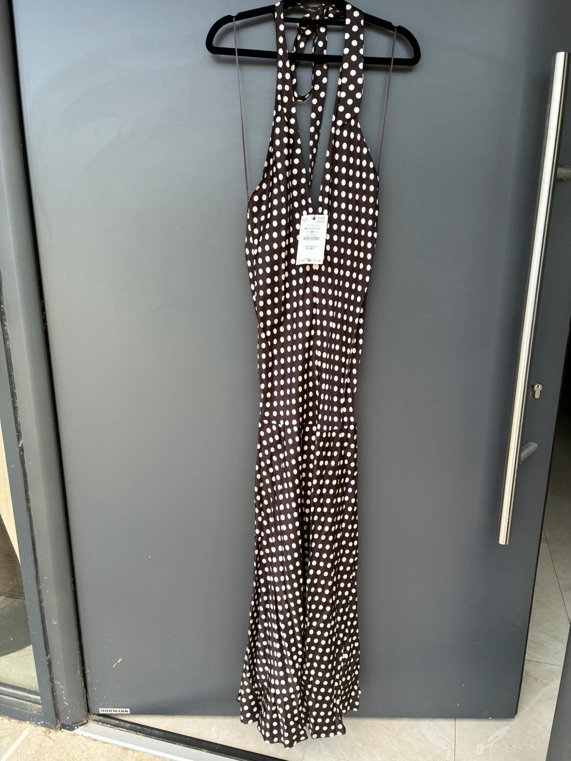 ZW COLLECTION HALTER POLKA DOT DRESS - Image 4