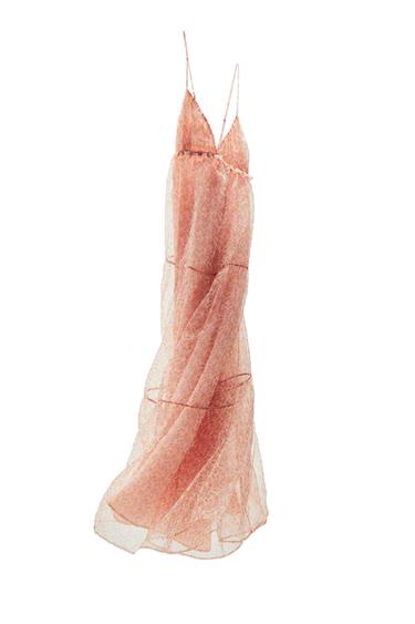 FLORAL ORGANZA DRESS