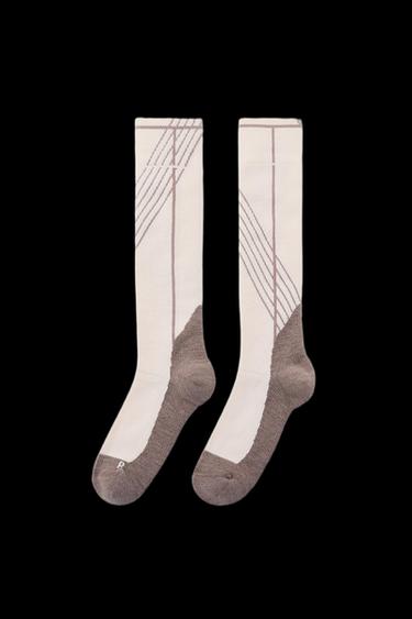 Zara THERMOLITE® CORE SKI COLLECTION THERMAL SOCKS - Ecru - Image 0