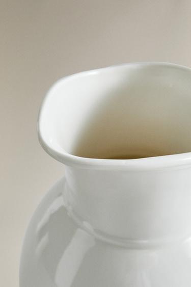 CERAMIC JUG - White by Zara - Image 3