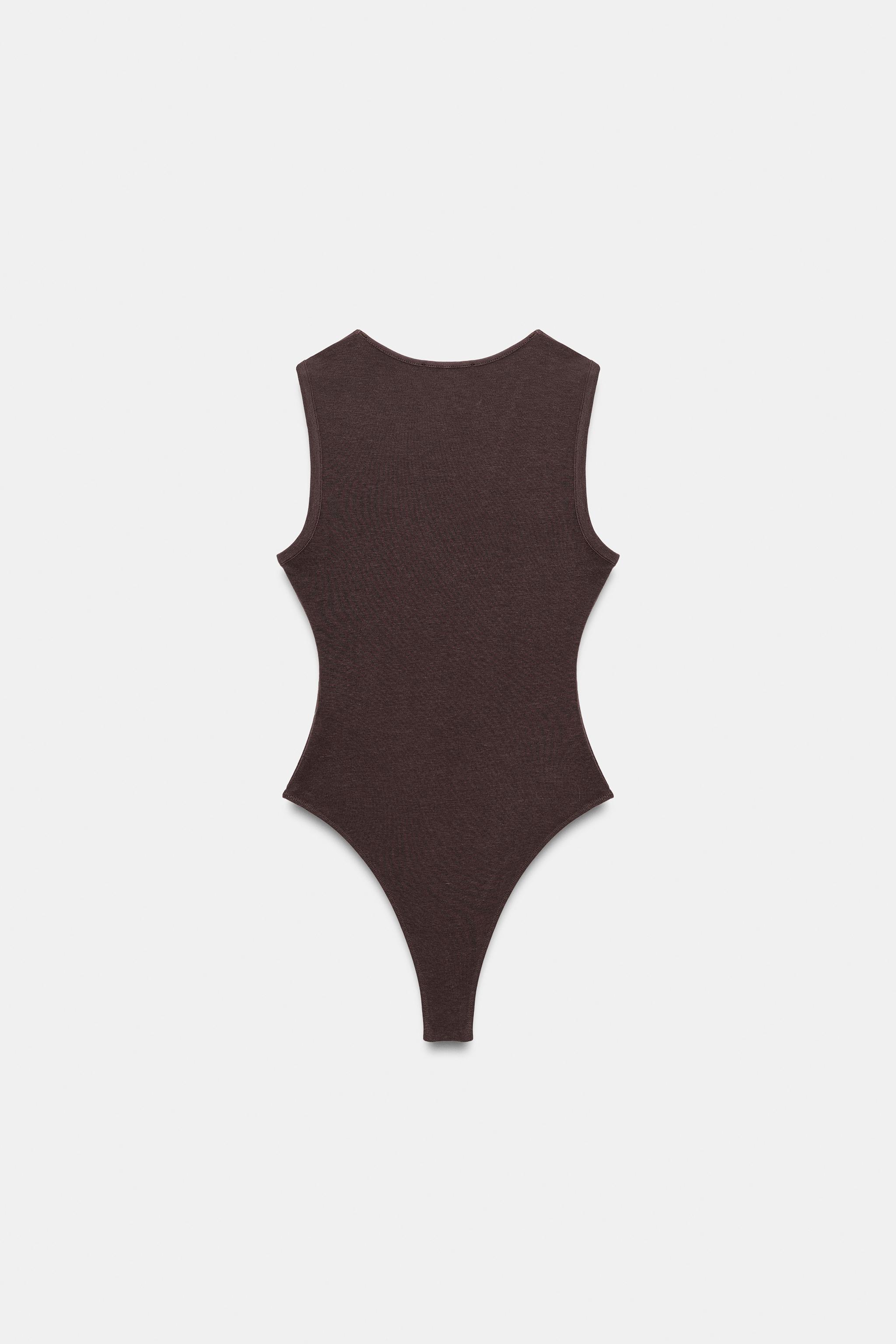 V YAKA VÜCUDA OTURAN BODY - Görsel 5