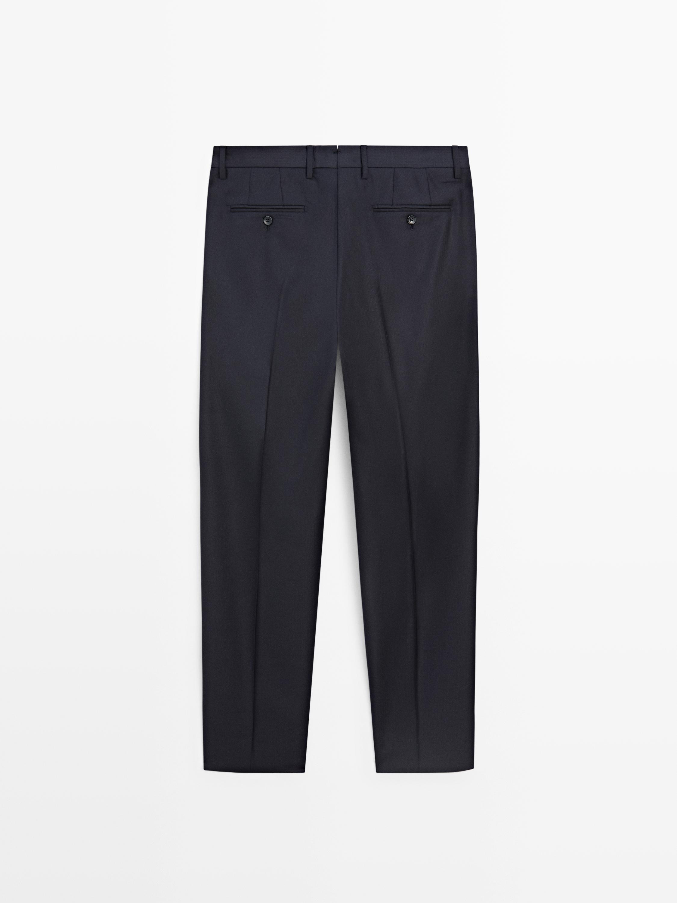 Pantalon costume laine froide
