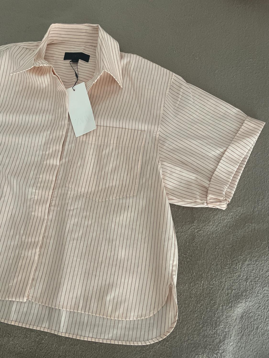 POPLIN SHIRT WITH POCKET - Image 3