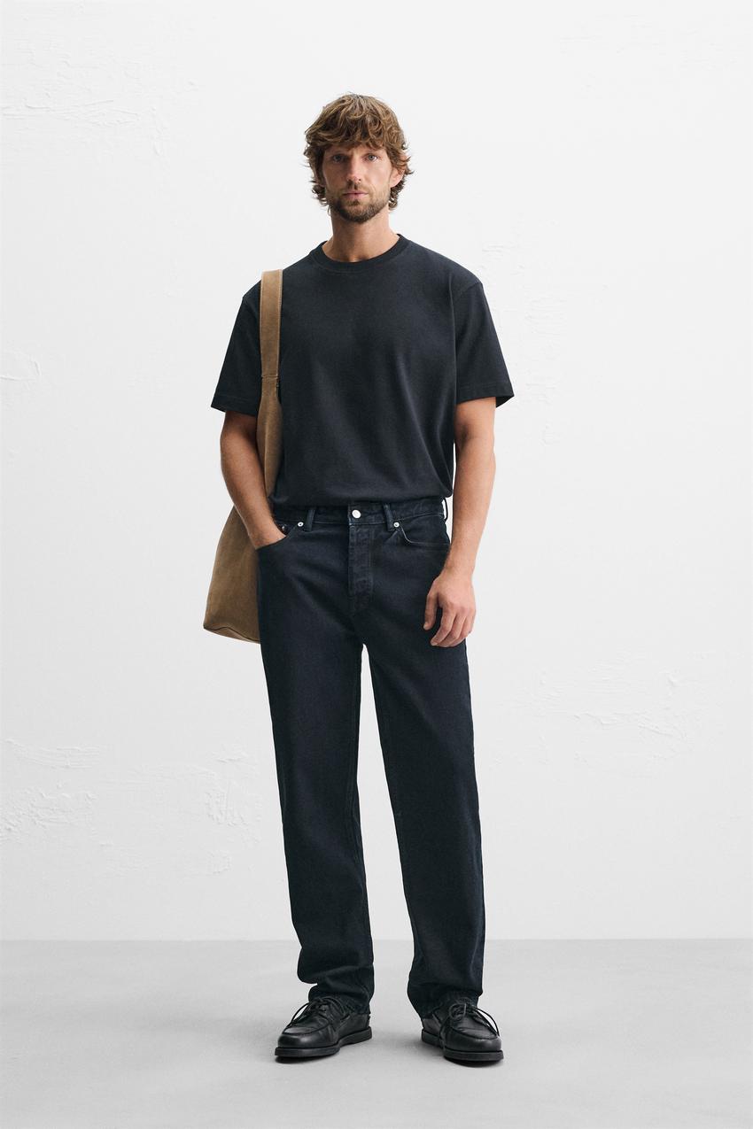 SLIM FIT デニムパンツ - ダークネイビーブルー | ZARA Japan / 日本 