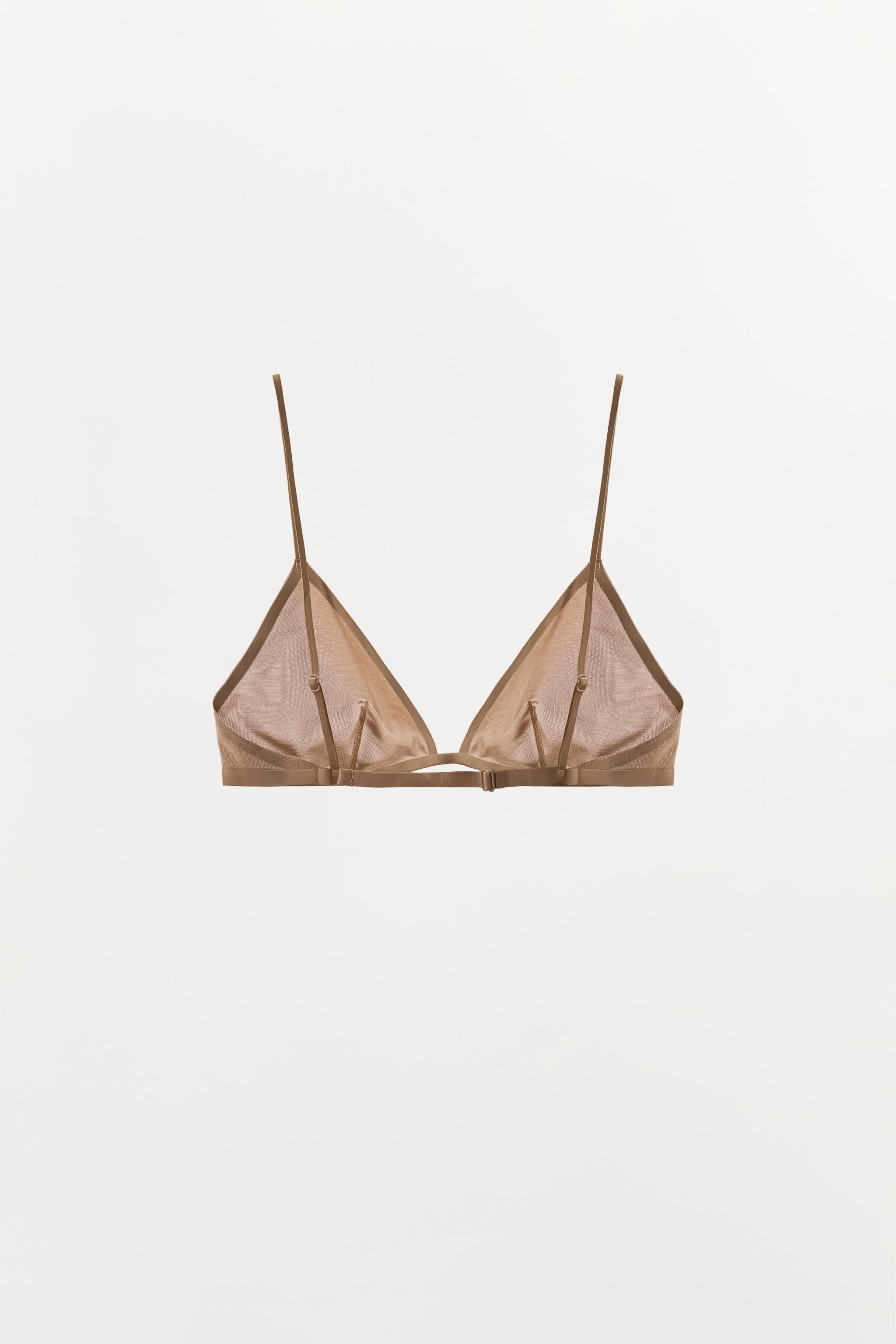 TRIANGLE BRALETTE WITH POLYAMIDE