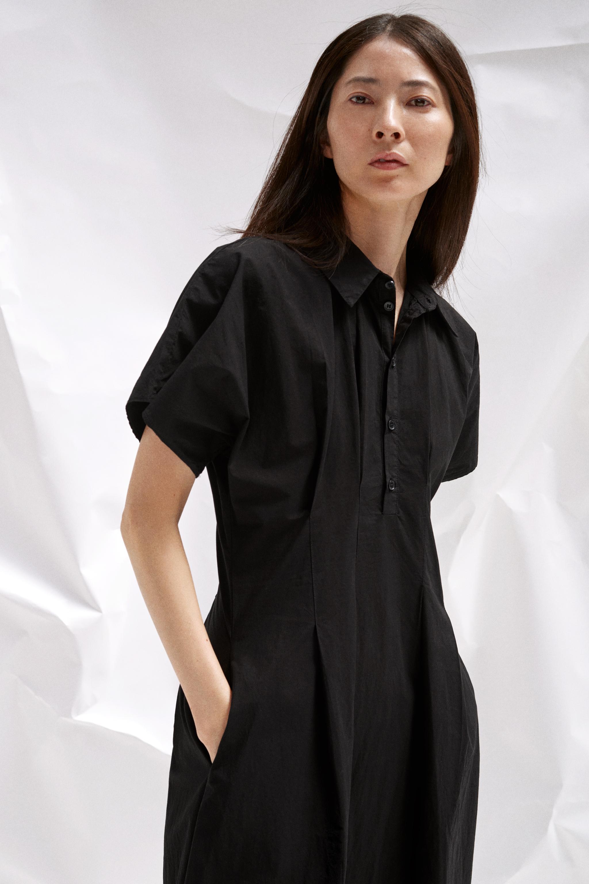 ZARAフレアショート丈ワンピース M ブラック ドレス＆ワンピース - レディース フレアワンピース | ZARA 日本