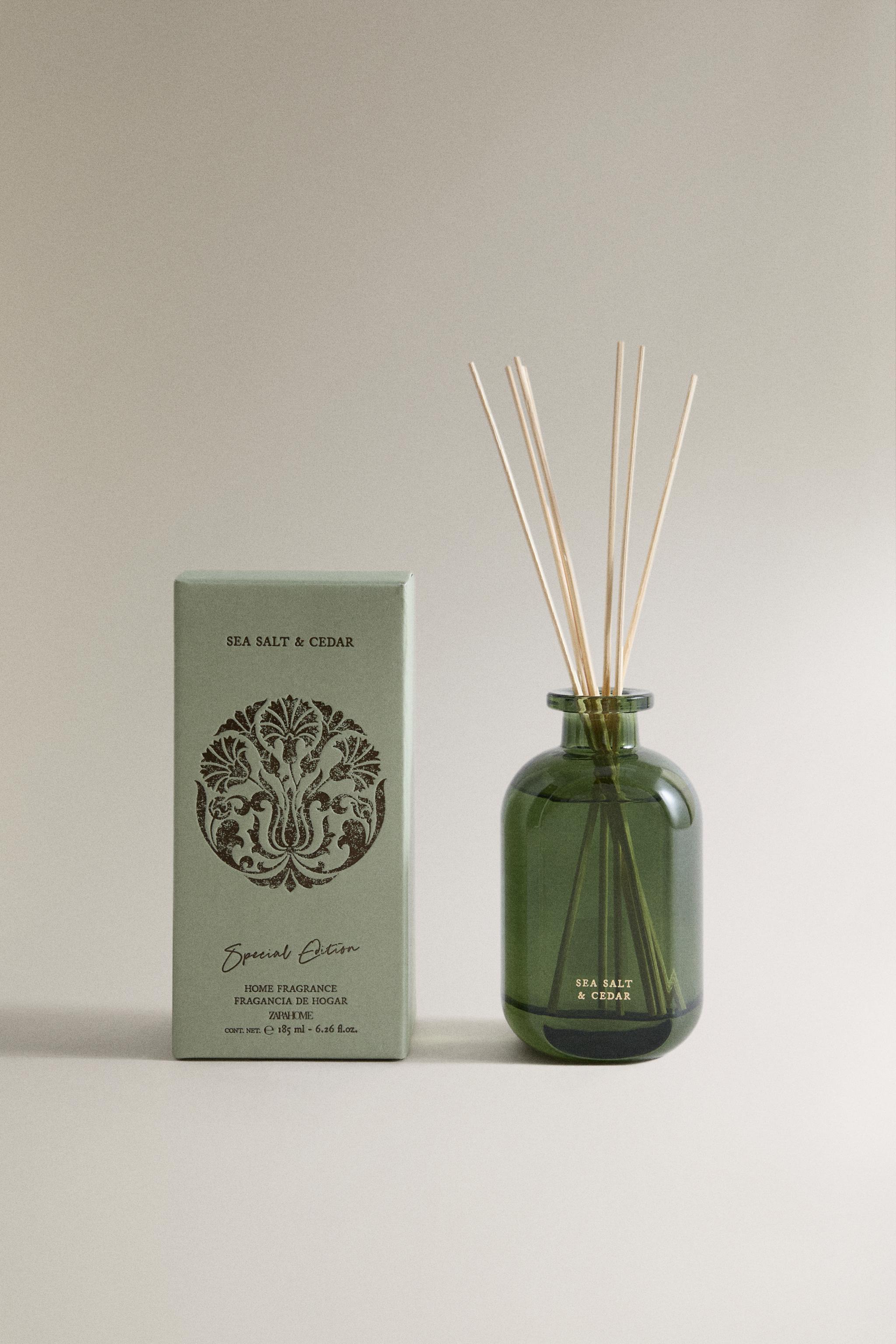 (185 ML) SEA SALT & CEDAR REED DIFFUSERS — MIDNIGHT BLUE