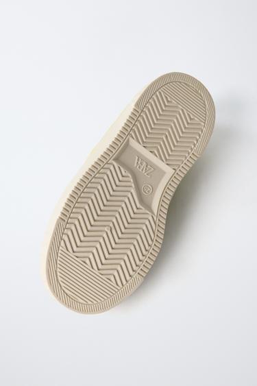 TENNIS EN TOILE - Jaune de Zara - Image 6