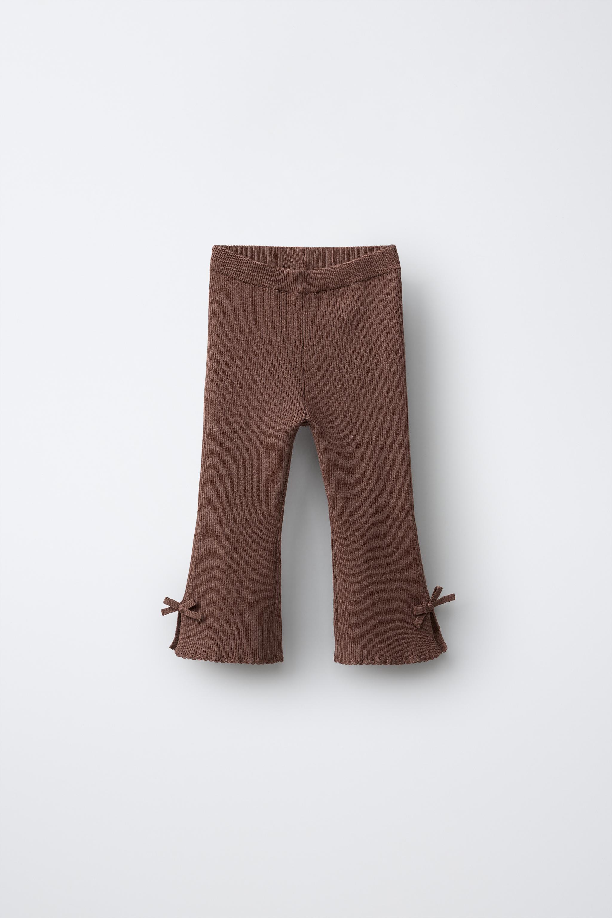 RIBBED FLARE LEGGINGS