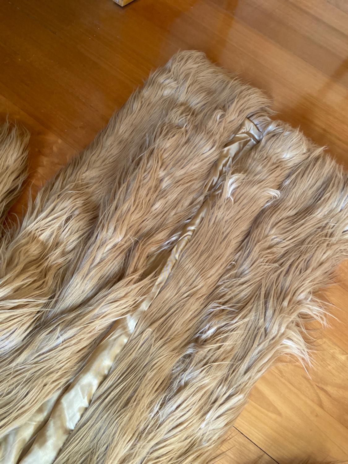 LIMITED EDITION LONG FAUX FUR COAT - Image 5