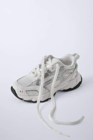 TÊNIS ESPORTIVO COM MESH - Branco da Zara