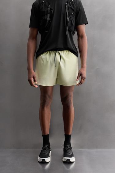 BASIC TRAINING SHORTS - Yellow by Zara