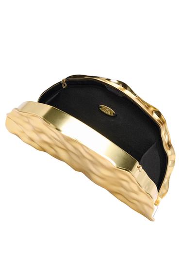 CAJA RÍGIDA METALIZADA - Dorado de Zara