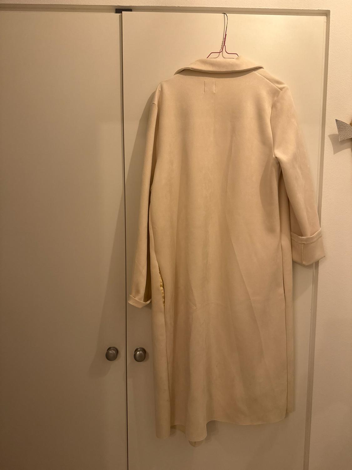 ΠΑΛΤΟ FAUX SUEDE - Image 3