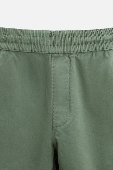 BERMUDA RELAXED FIT - Vert de Zara - Image 6