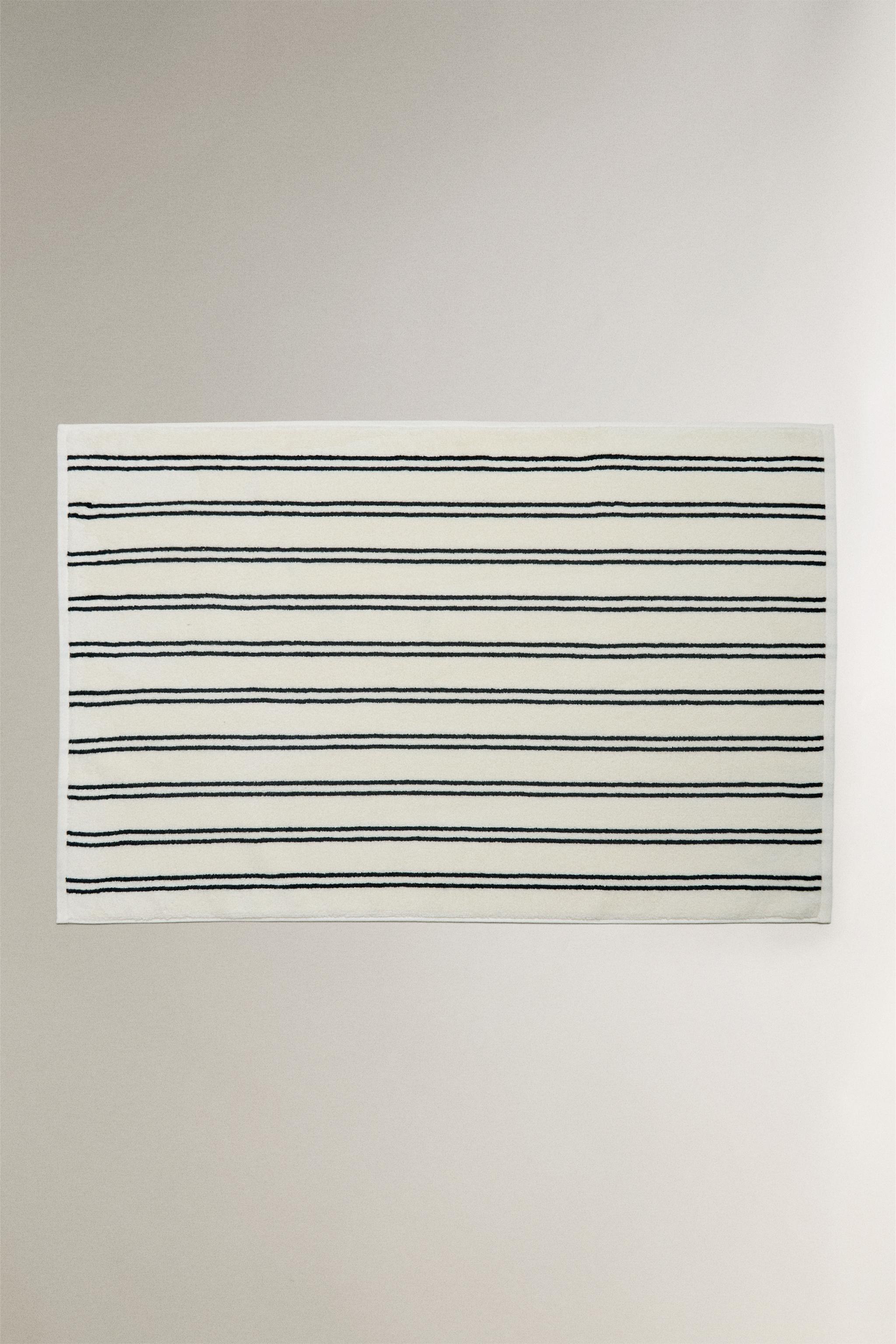 DOUBLE STRIPE BATH MAT