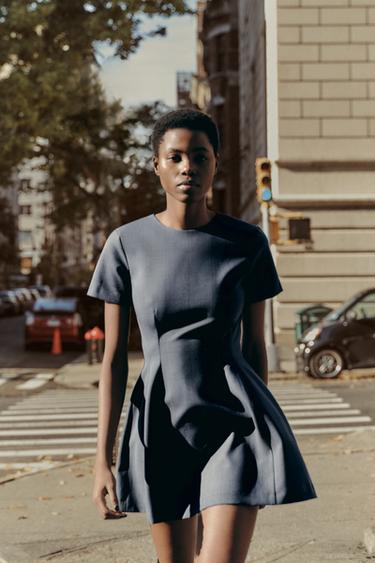 ПЛАТЬЕ — ZW COLLECTION — СИНИЙ от Zara — изображение 0