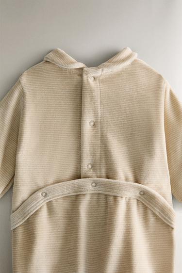 CHILDREN'S STRIPED ROMPER - Sand by Zara - Image 4