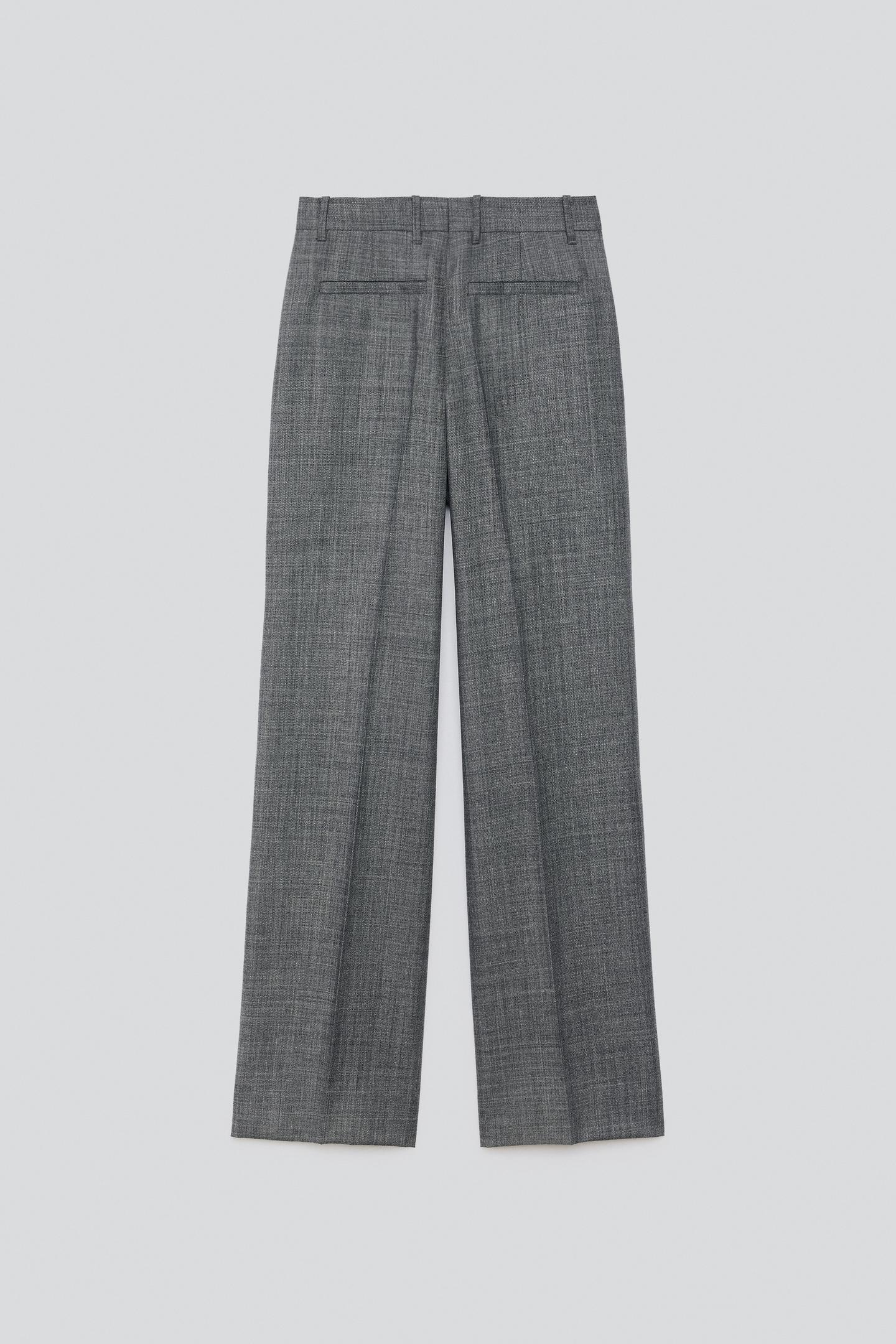 Мужские брюки Zara 100% Wool Suit, цвет: Серый — фото 2
