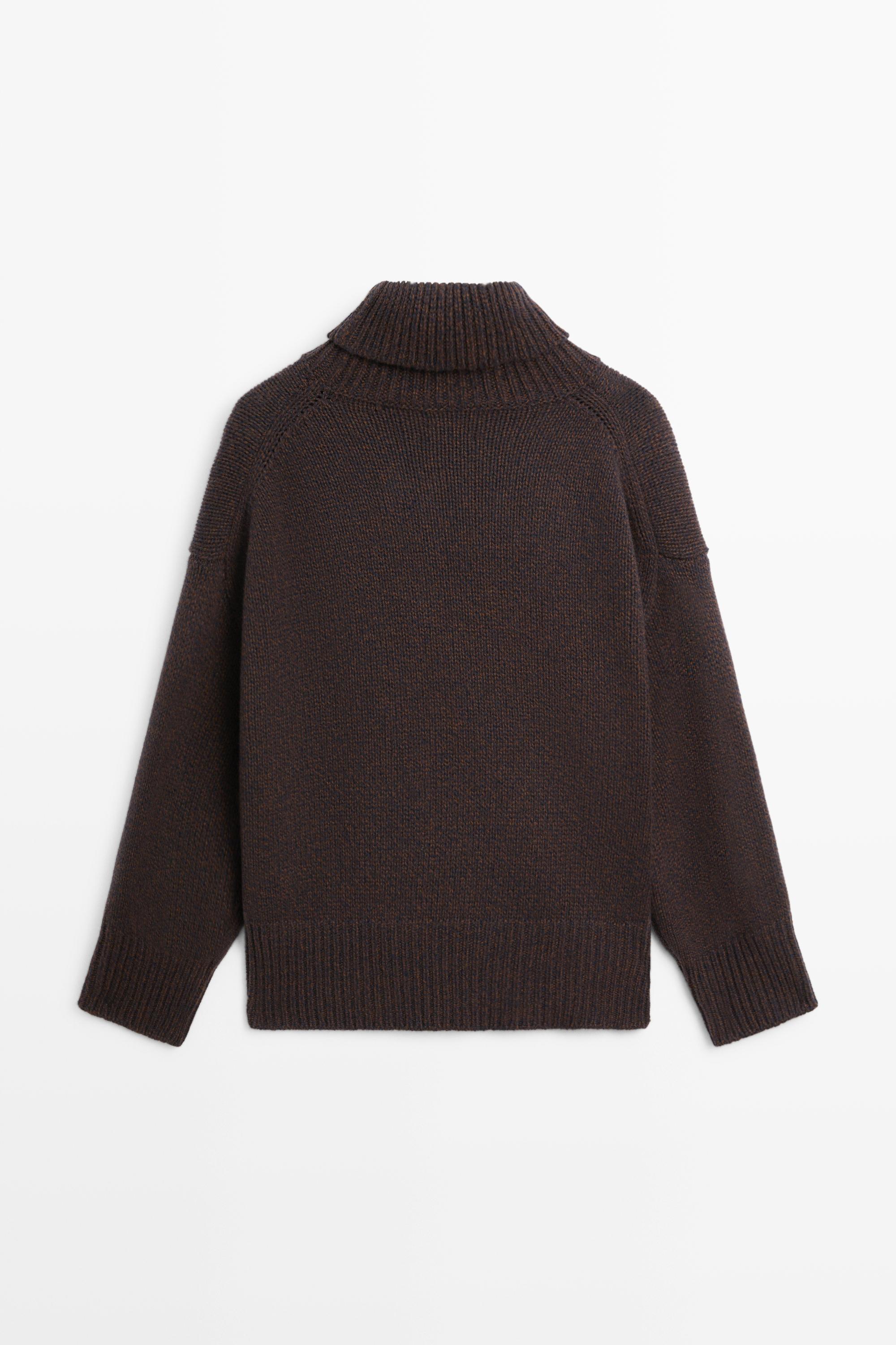Pull oversize 100 % laine