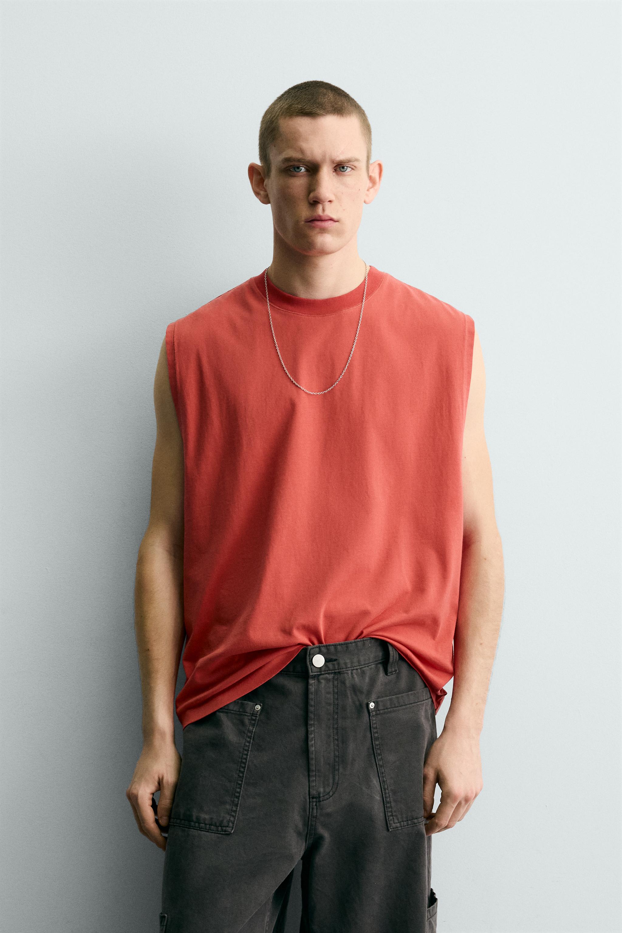 SOLUK EFEKTLİ TANK T-SHIRT