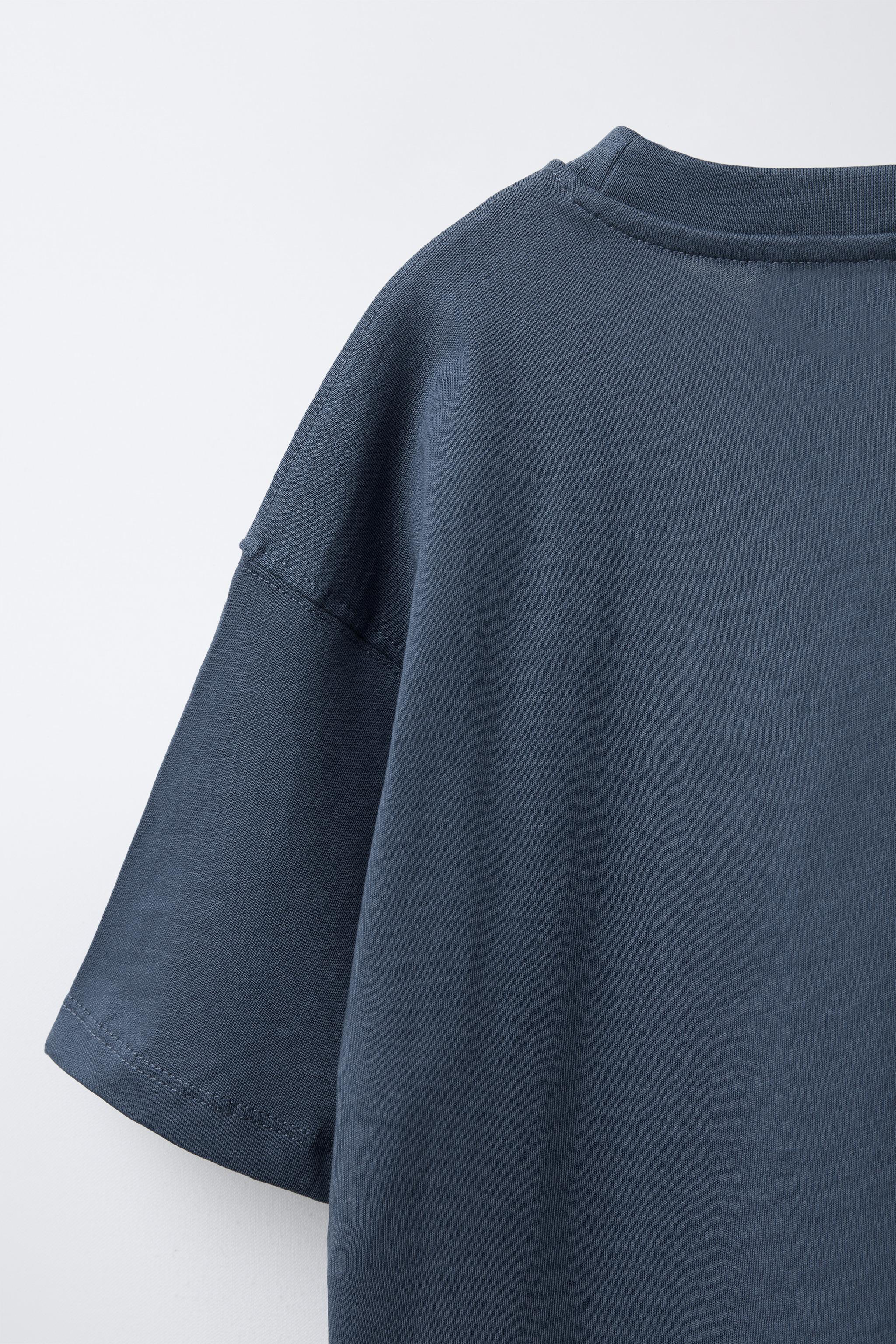 VARSITY PRINT T-SHIRT - Oyster-white | ZARA South Africa