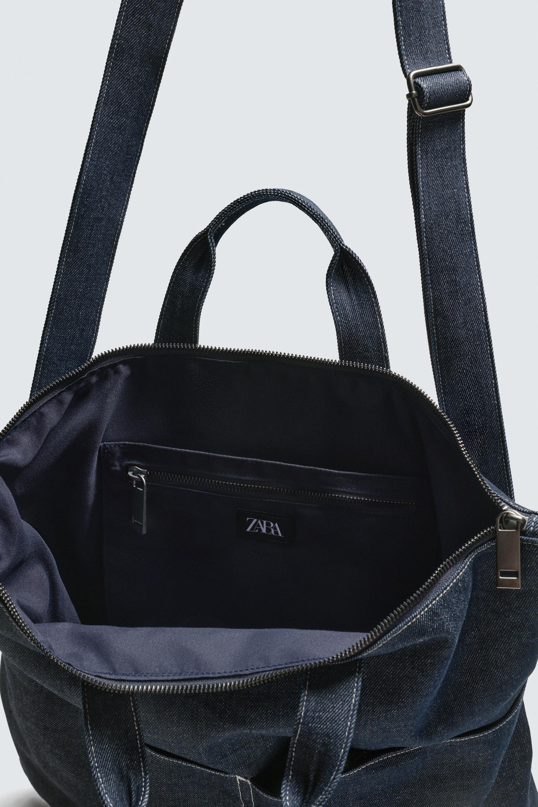 DENIM SHOPPER BAG