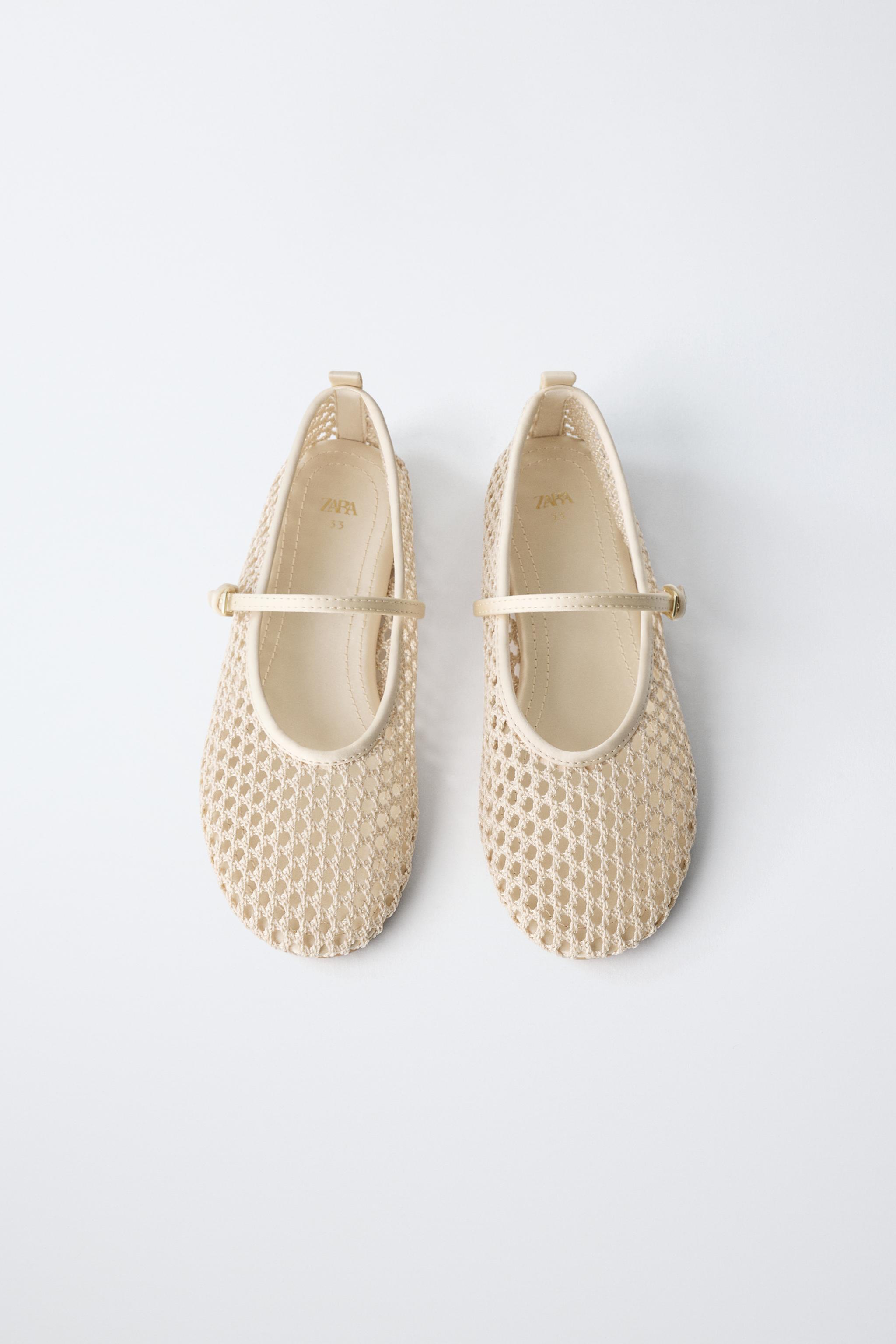 メッシュバレエシューズ - エクリュ | ZARA Japan / 日本