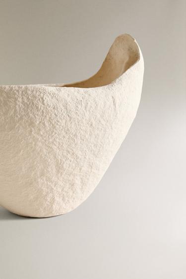 PIÈCE DÉCORATIVE PAPIER MÂCHÉ - Écru de Zara - Image 3