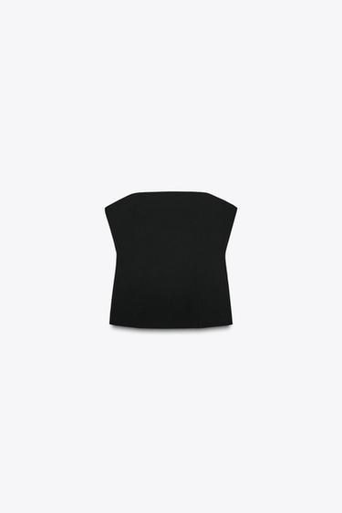 TOP PALABRA DE HONOR - Negro de Zara