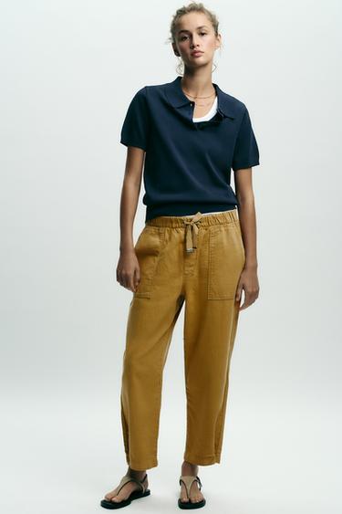 DÜĞMELİ JOGGER PANTOLON
