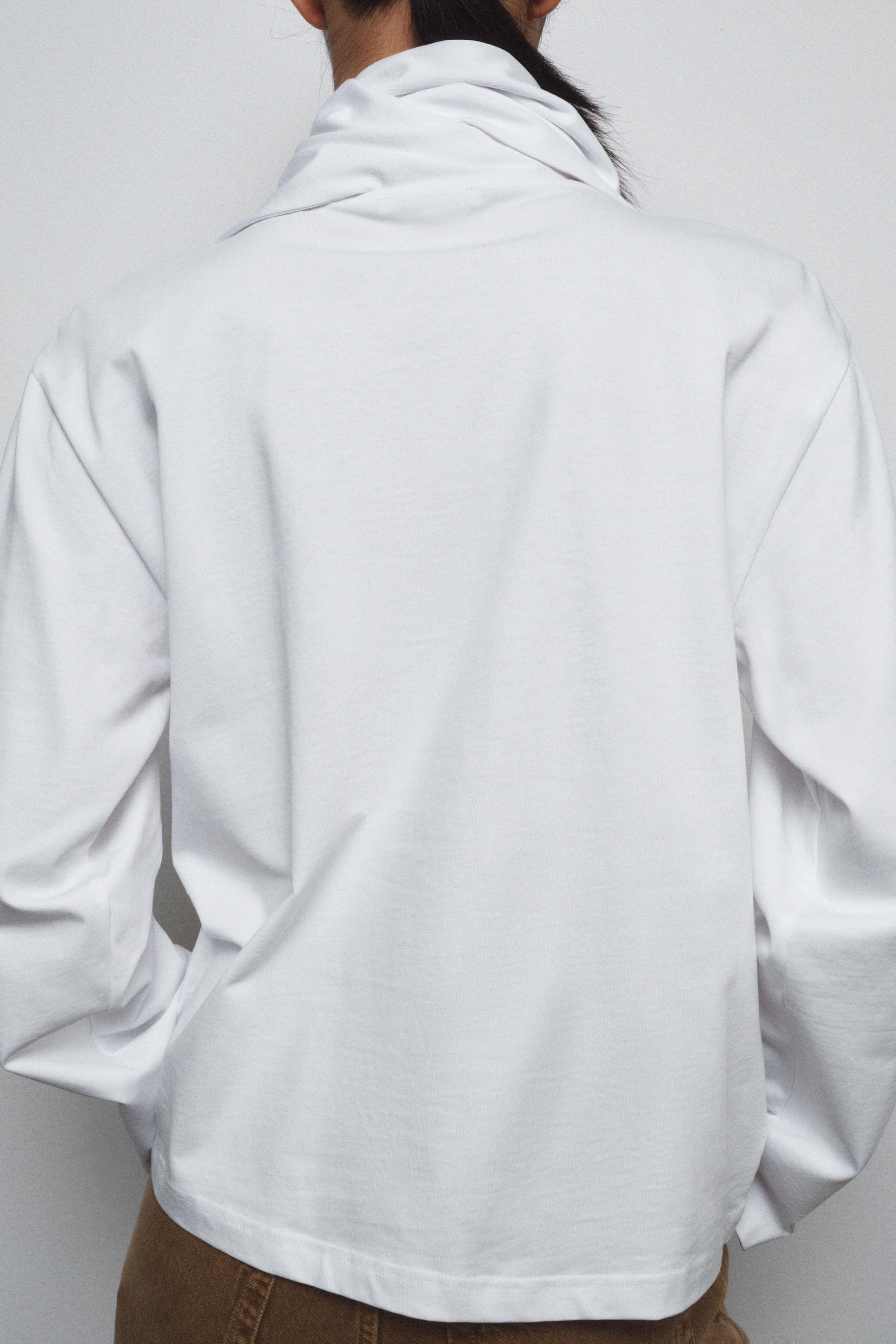 HEAVY COTTON T-SHIRT WITH TIES