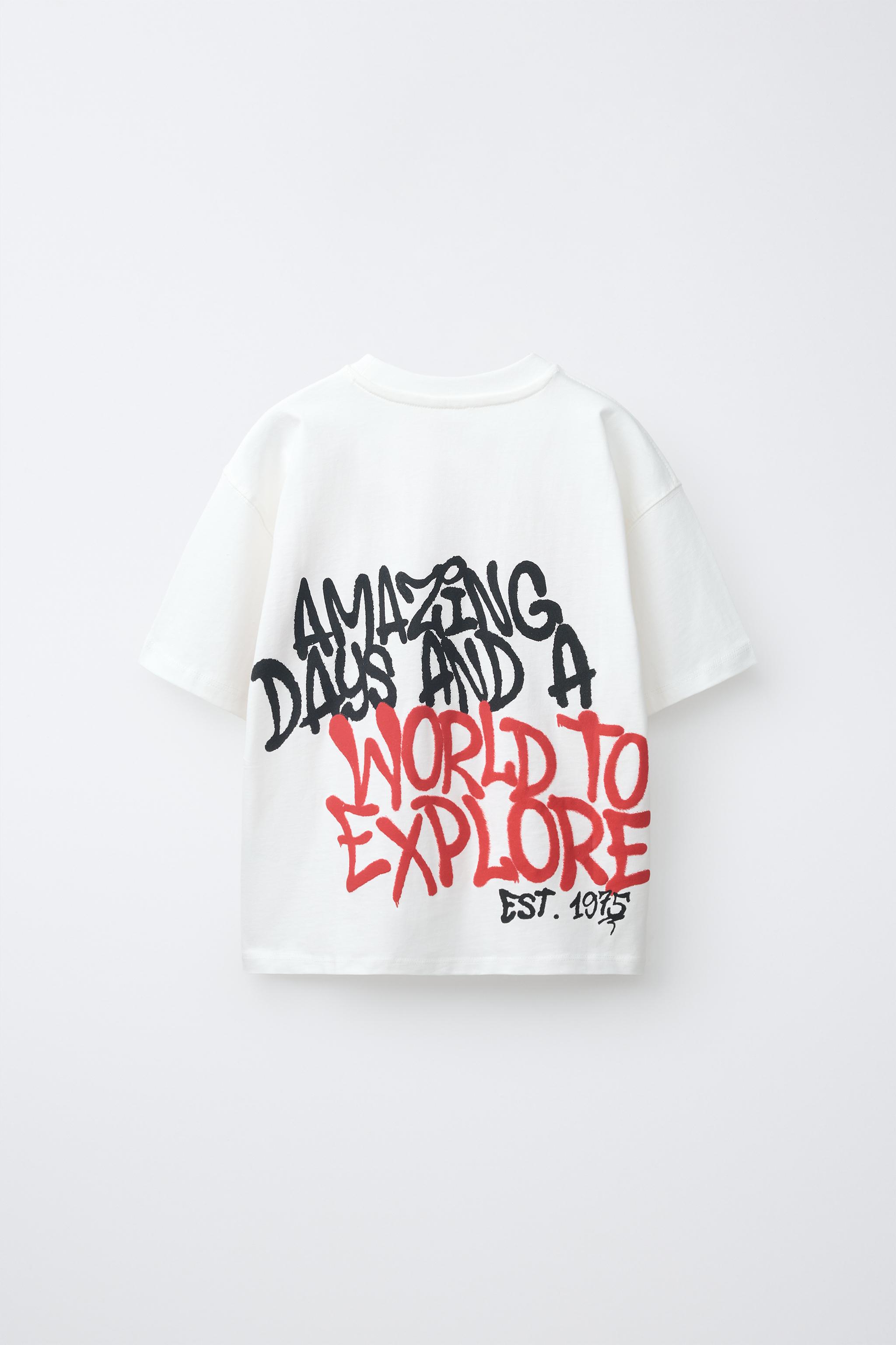 URBAN PRINT T-SHIRT — White