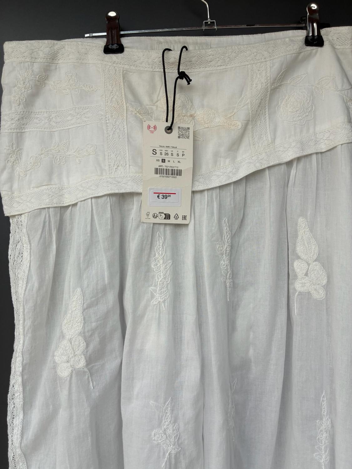 ZW COLLECTION EMBROIDERED SAROUEL TROUSERS - Image 2