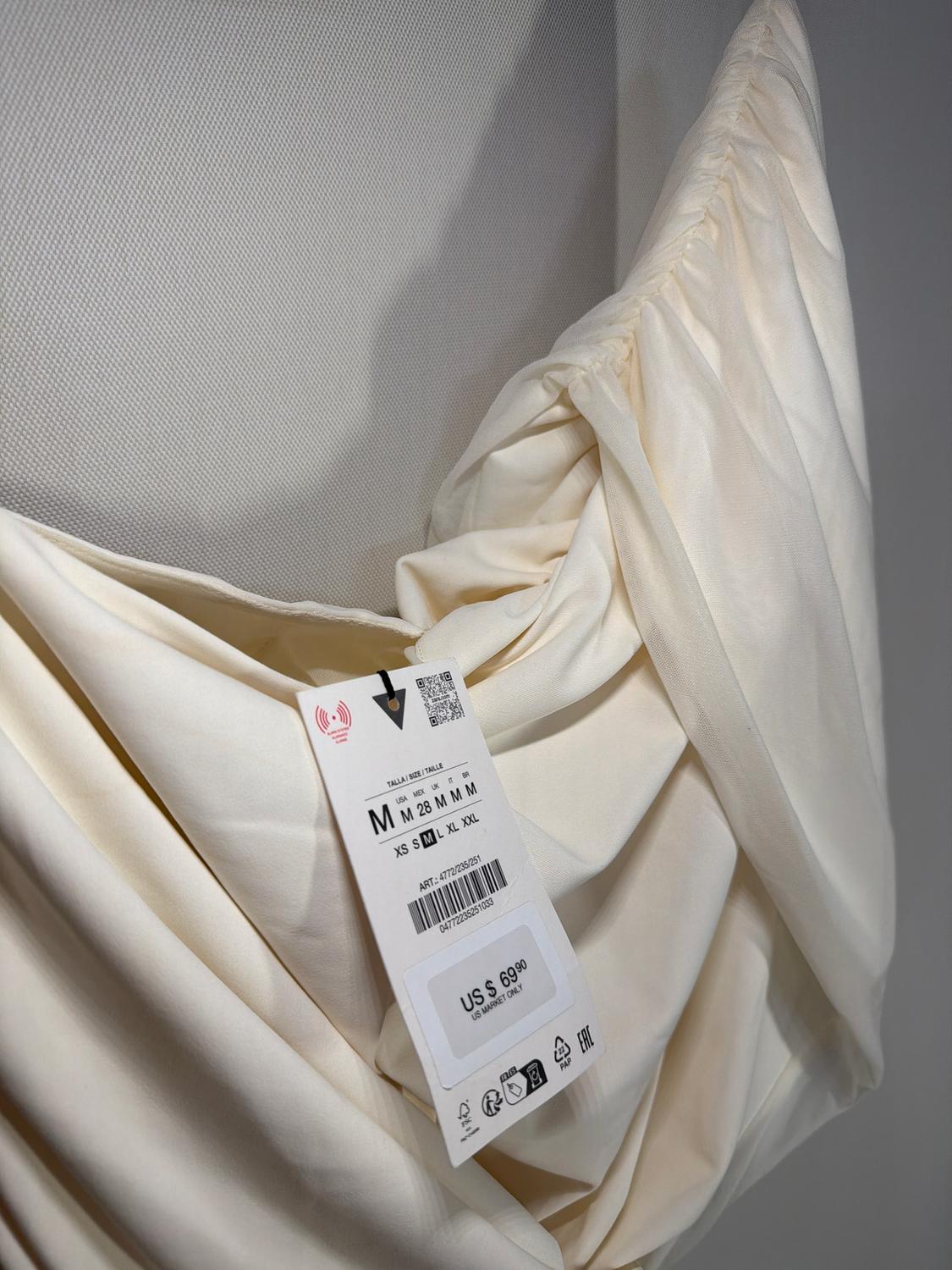 VESTIDO CORTO COMBINADO - Image 2