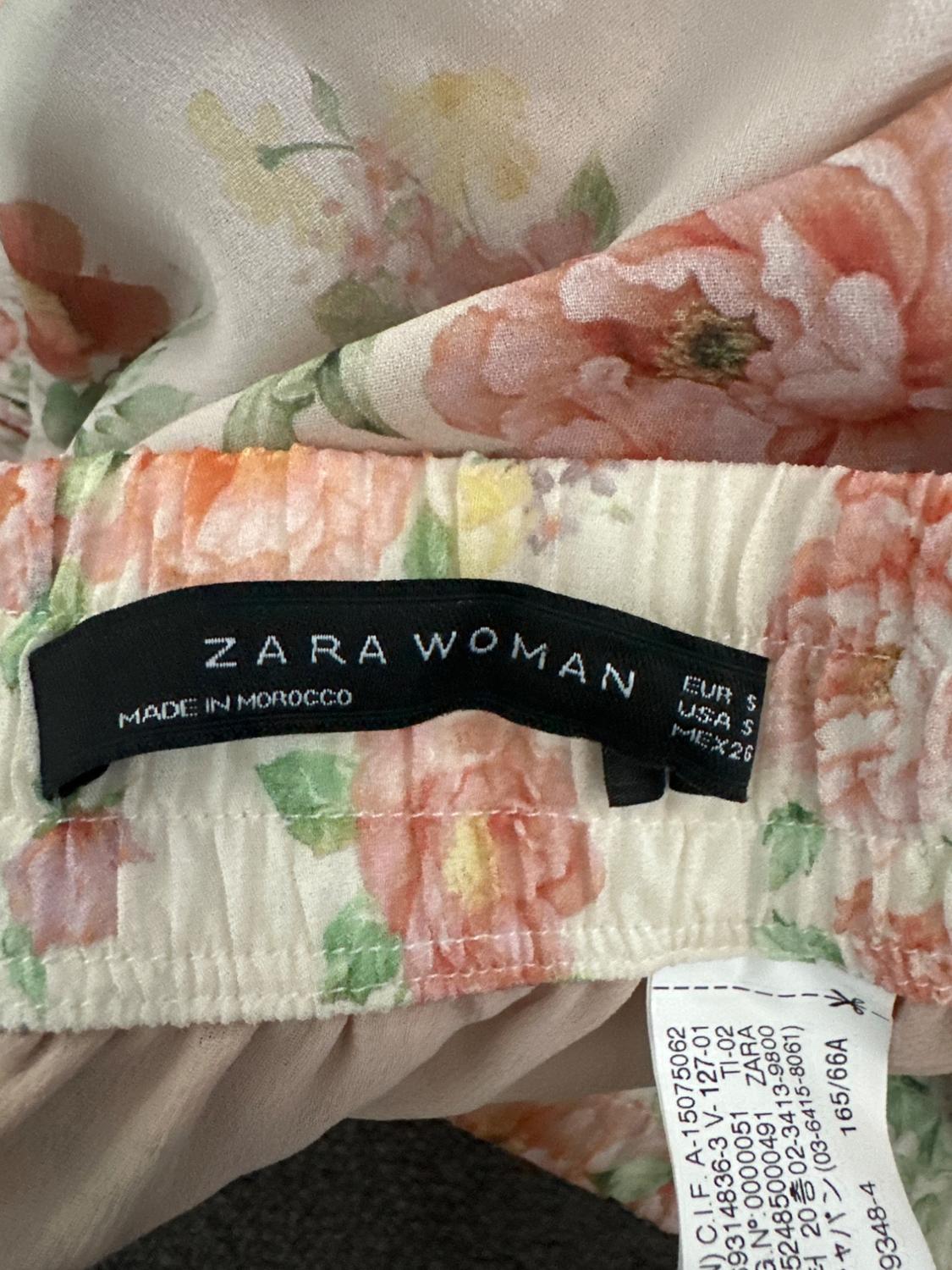 FLORAL PRINT MINI SKIRT - Image 3