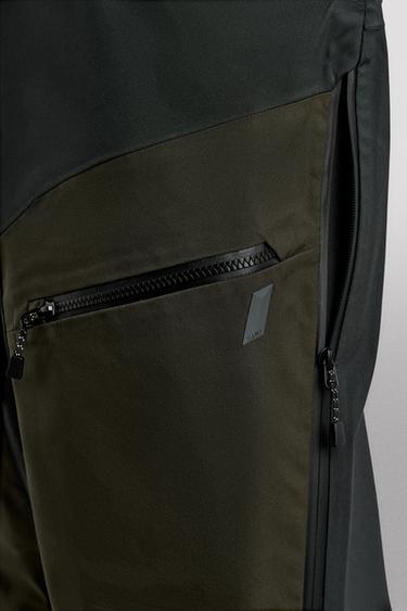 RECCO® WATERPROOF SKI SHELL TROUSERS - Green by Zara - Image 9