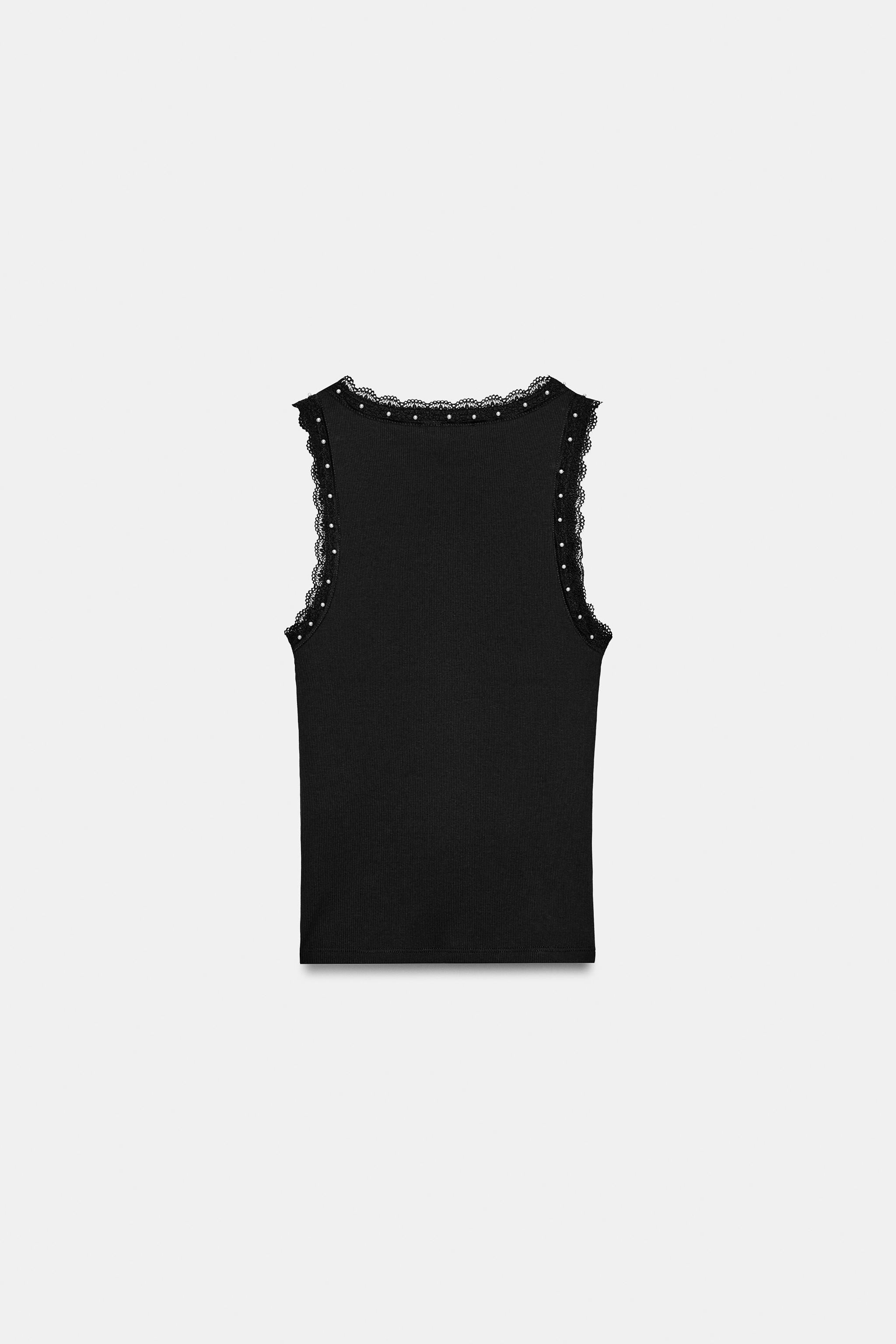 PEARL LACE TOP