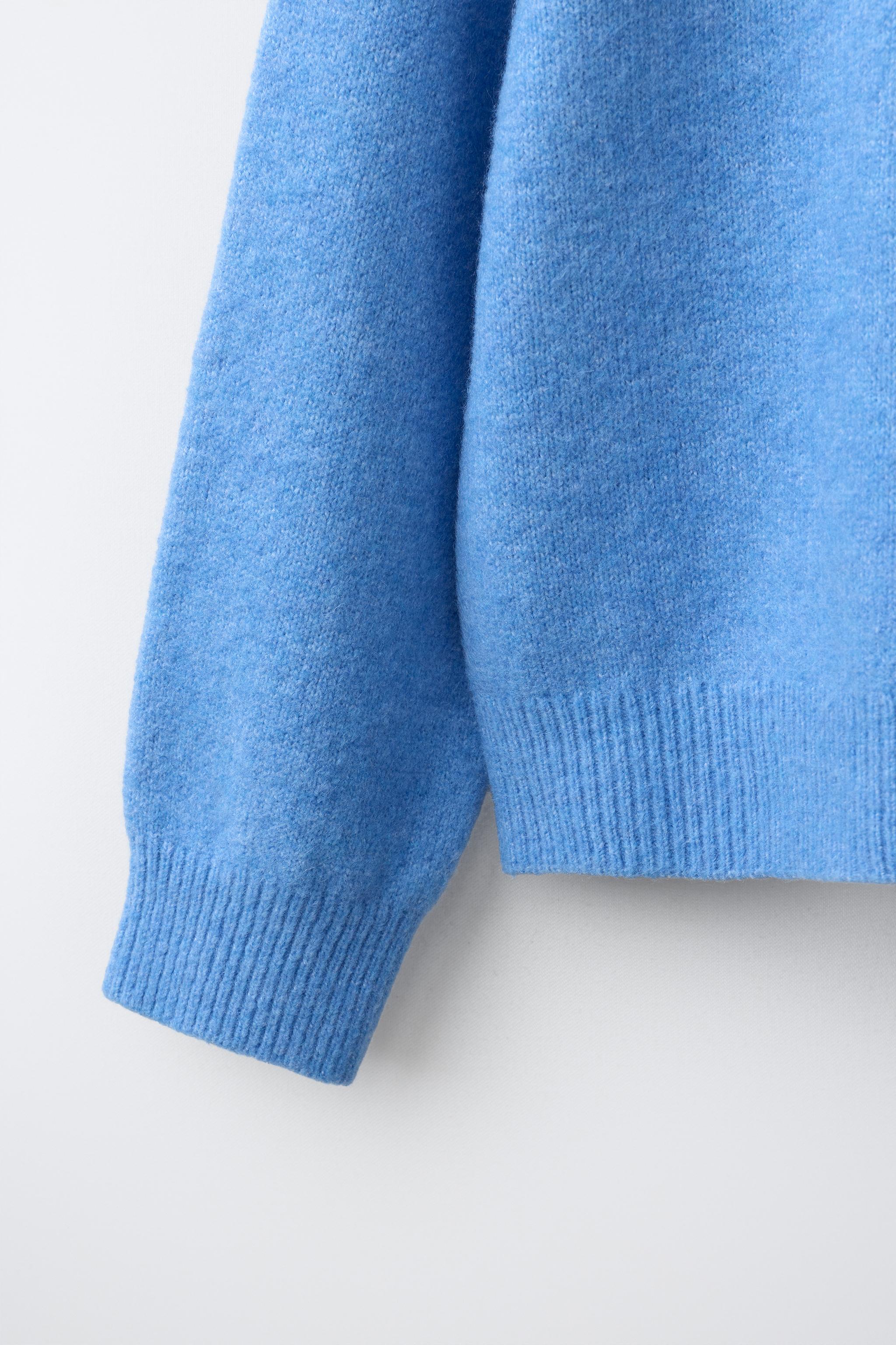 Детские свитеры Zara PLAIN KNIT JUMPER — фото 5