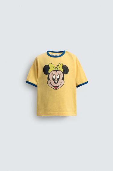 Zara 9-18 MONTHS / HARRY LAMBERT FOR ZARA X DISNEY GRAPHIC T-SHIRT - Yellow