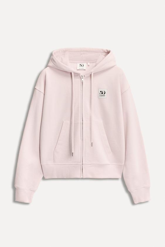 Sweatshirt Zara Pulli Pink Zara Hoodie Zara Weisse Pullover Damen