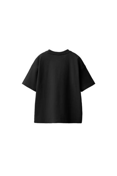 BASIC T-SHIRT - Black by Zara - Image 1