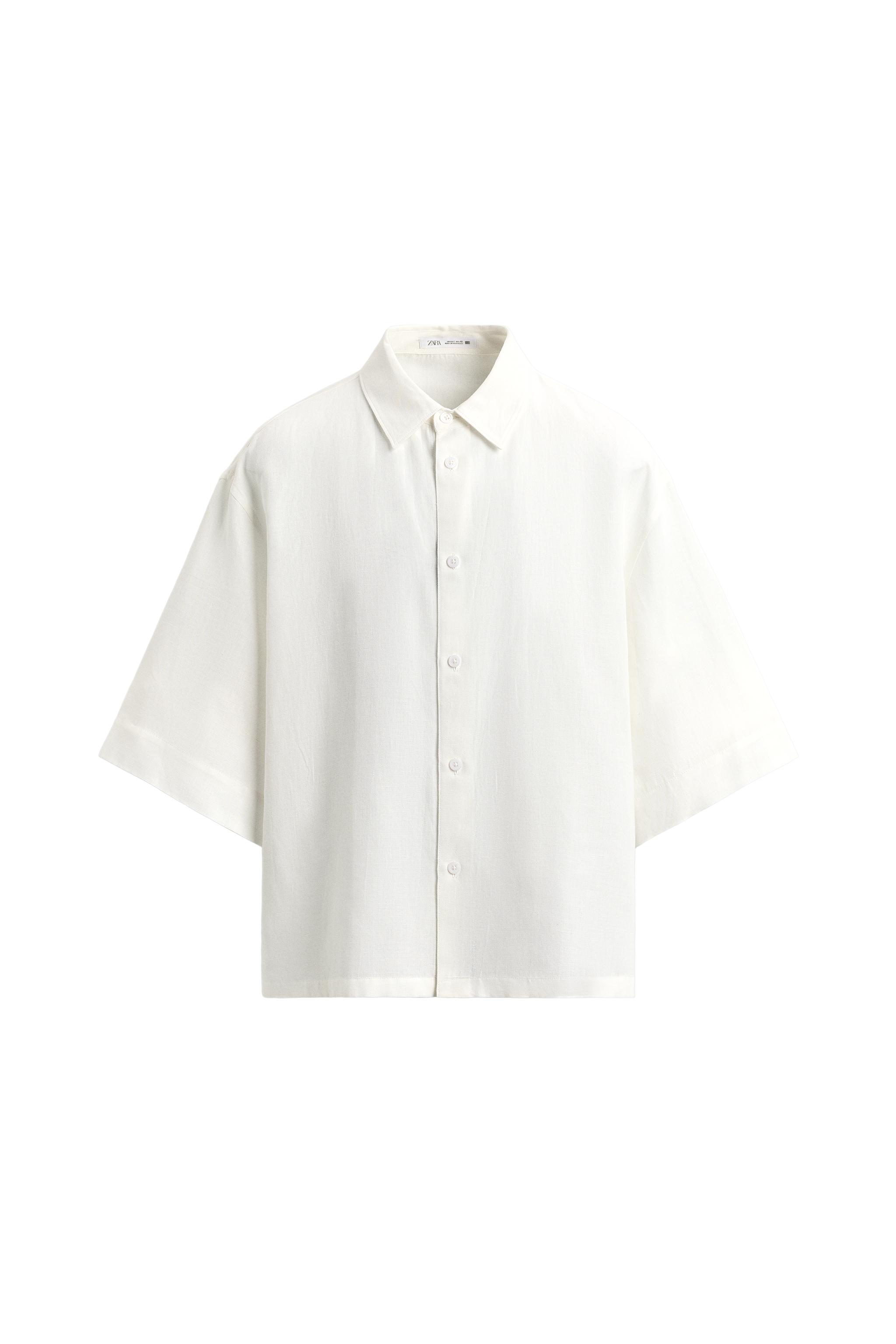 BOXY FIT DOKULU GÖMLEK